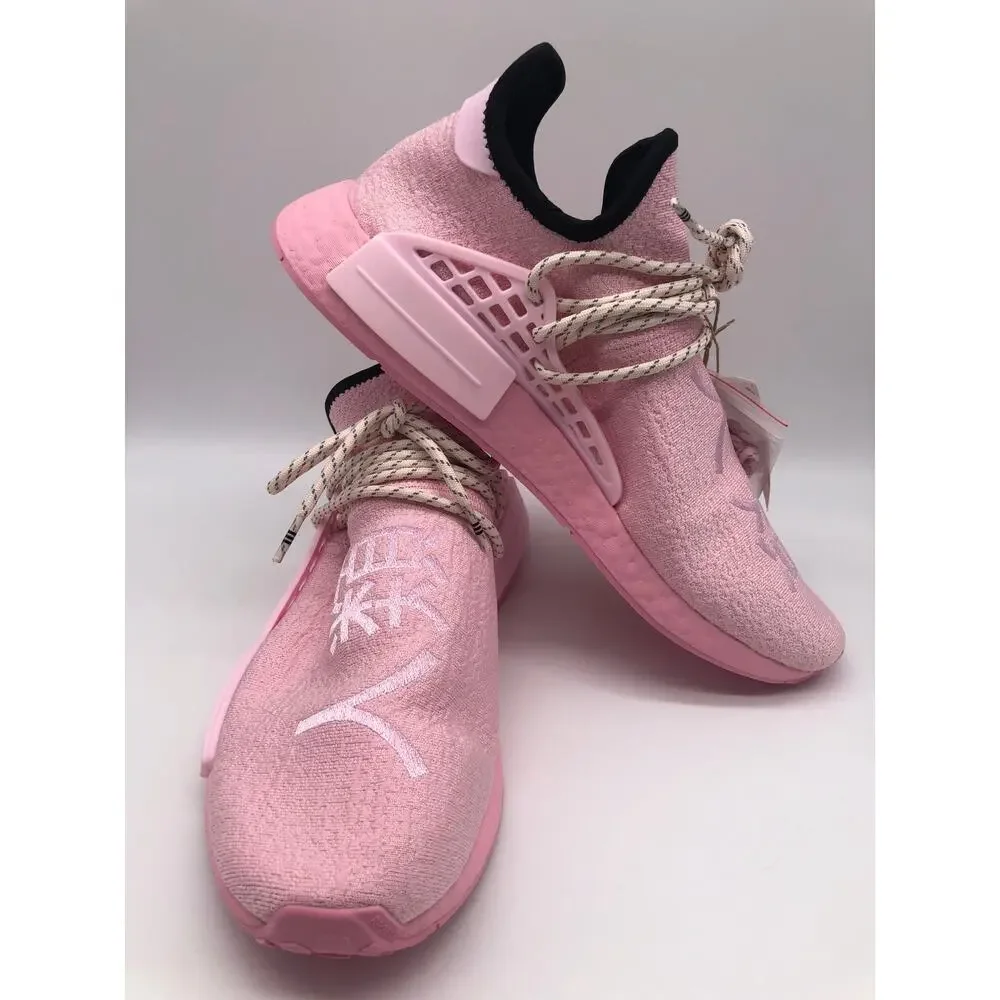 adidas Men's NMD HU Human Race x Pharrell Pink 2021 GY0088 Size 11 NIB